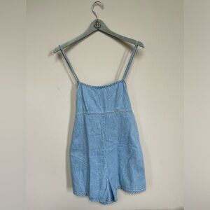 Urban Outfitters denim romper